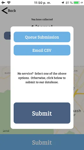 Marine Debris Tracker Screenshots
