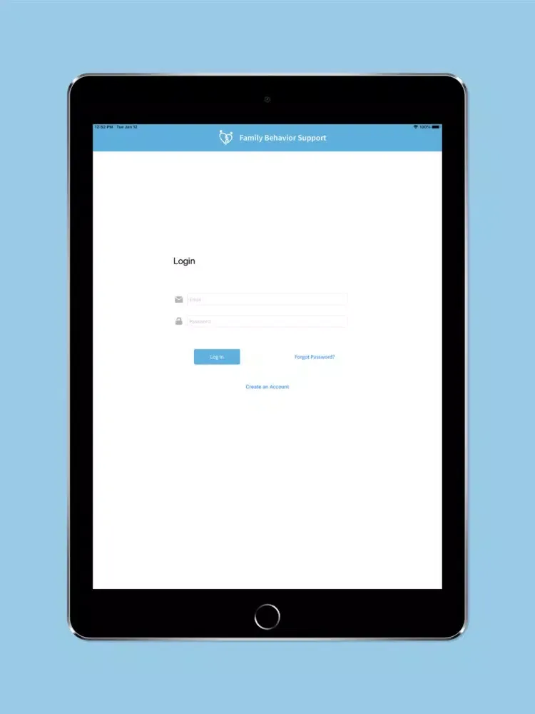 Capturas de tela do Family Behavioral Support iPad 