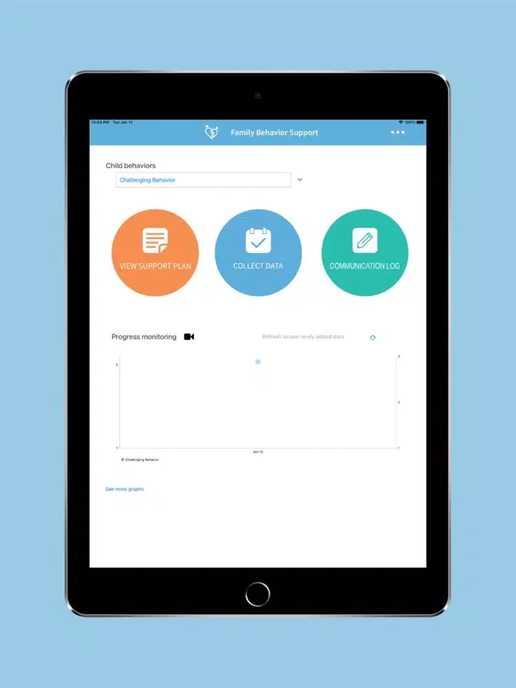 Capturas de tela do Family Behavioral Support iPad 