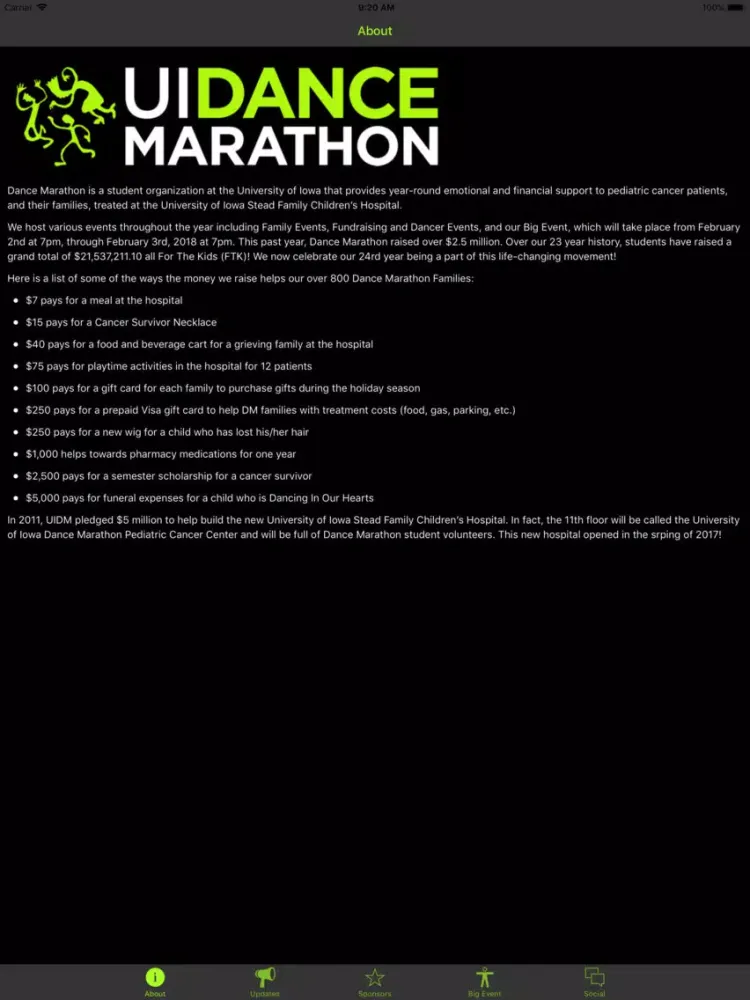 تصاویر UI Dance Marathon iPad 