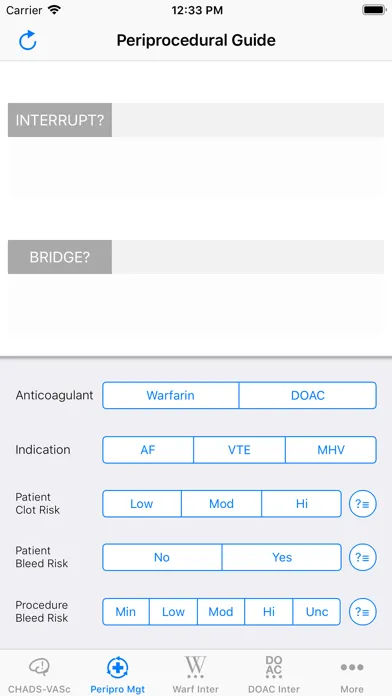 MAQI2 Anticoagulation Toolkit स्क्रीनशॉट