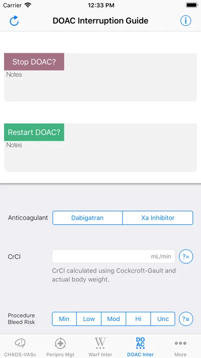 MAQI2 Anticoagulation Toolkit स्क्रीनशॉट