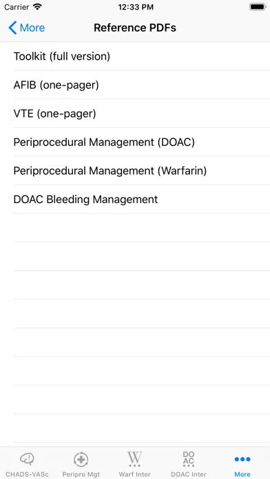 MAQI2 Anticoagulation Toolkit स्क्रीनशॉट