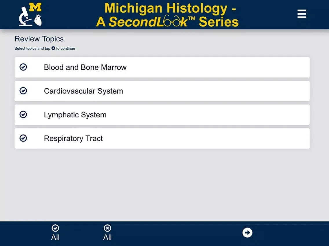 ภาพหน้าจอของ Histology - Cardiovascular and Lymphatic System iPad 