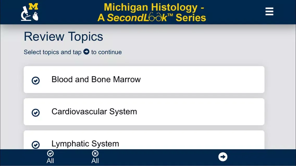 ภาพหน้าจอของ Histology - Cardiovascular and Lymphatic System