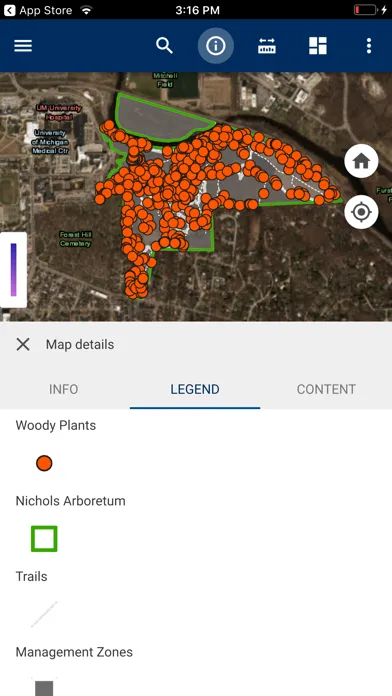 Скриншоты Woody Plants Study Map