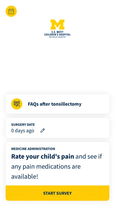 MOTT ENT Post-op Tonsillectomy應用截圖