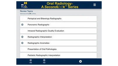 Zrzuty ekranu Oral Radiology - SecondLook
