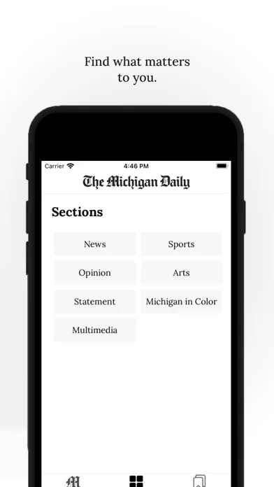 Ảnh chụp màn hình của The Michigan Daily