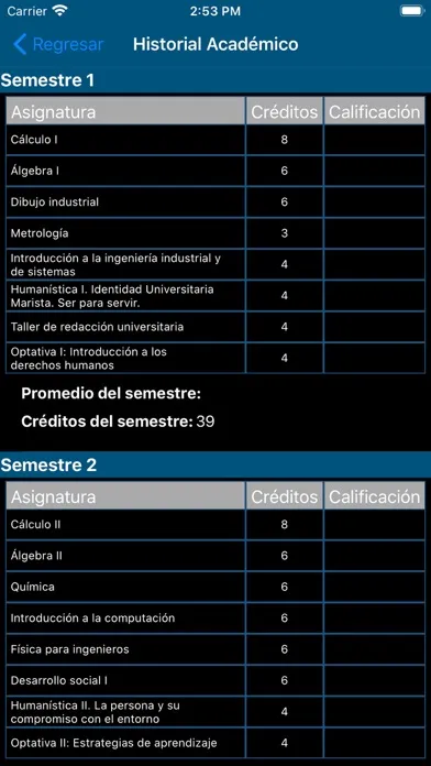 UMM Alumno سکرین شاٹس