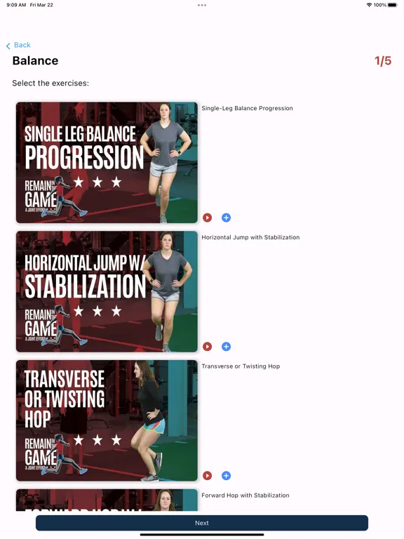 Capturas de pantalla de Remain in The Game Mobile App iPad 