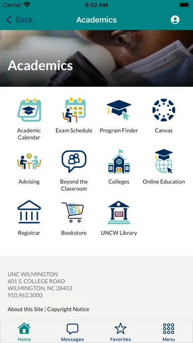 Screenshot di UNCW - Mobile