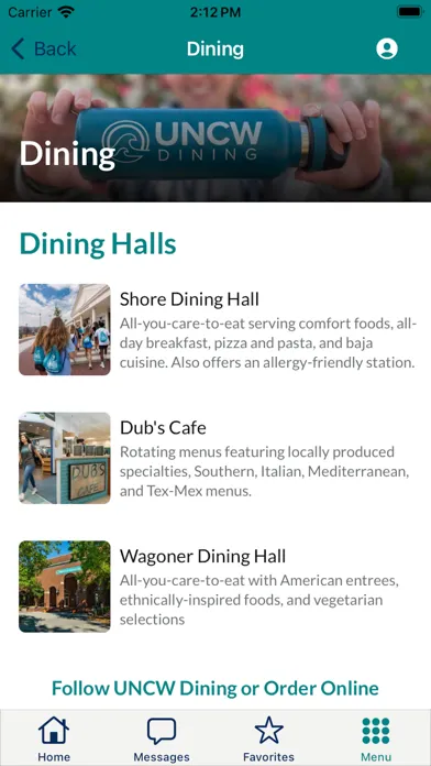 Screenshot di UNCW - Mobile