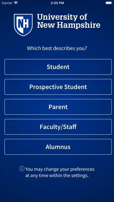 UNH Mobile应用截图