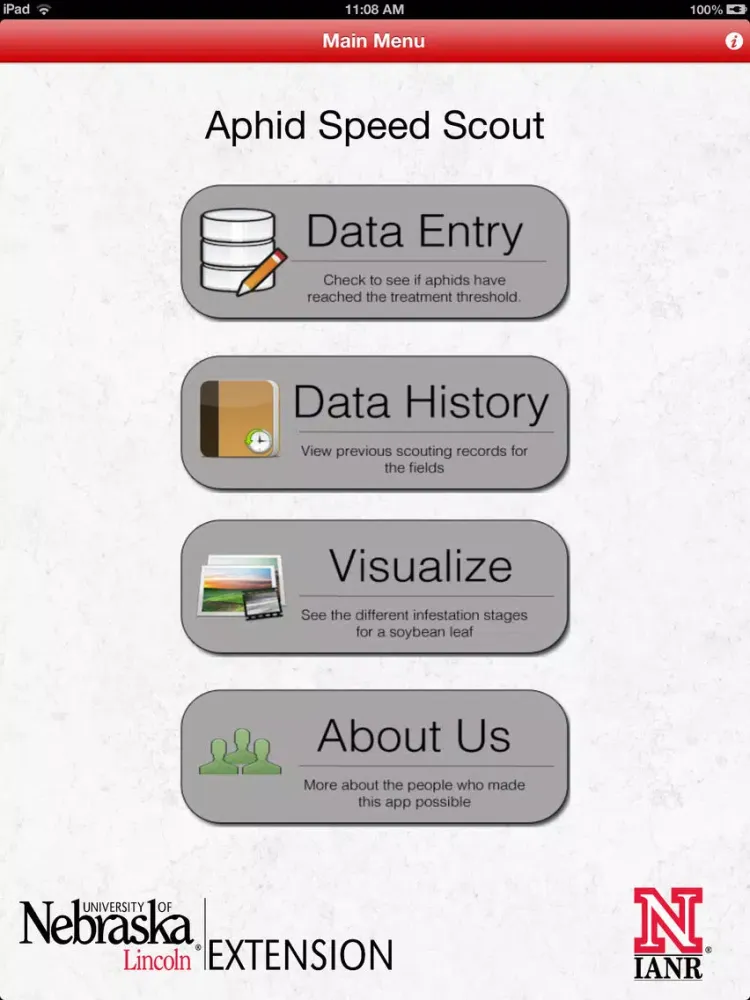 Aphid Speed Scout iPad  스크린샷