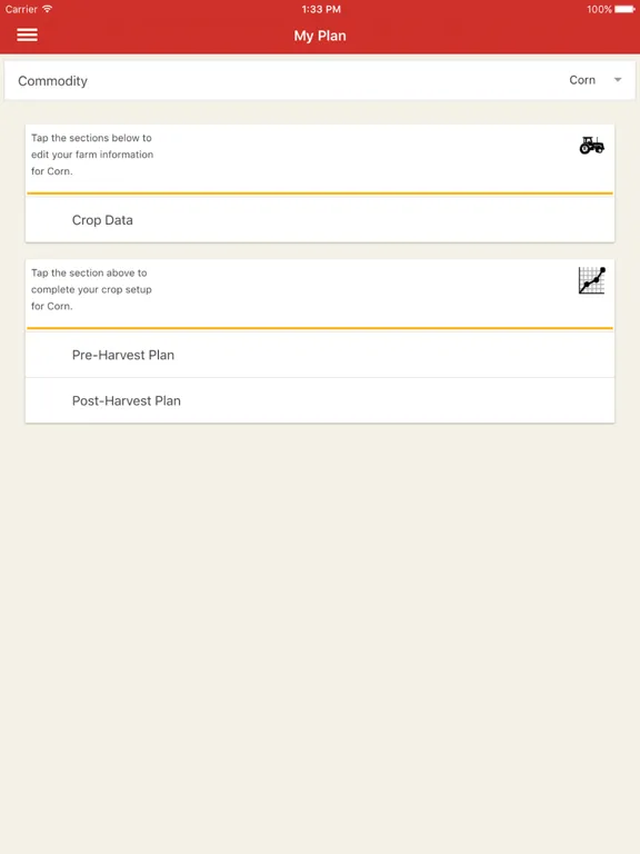 صور Grain Marketing Plan iPad 