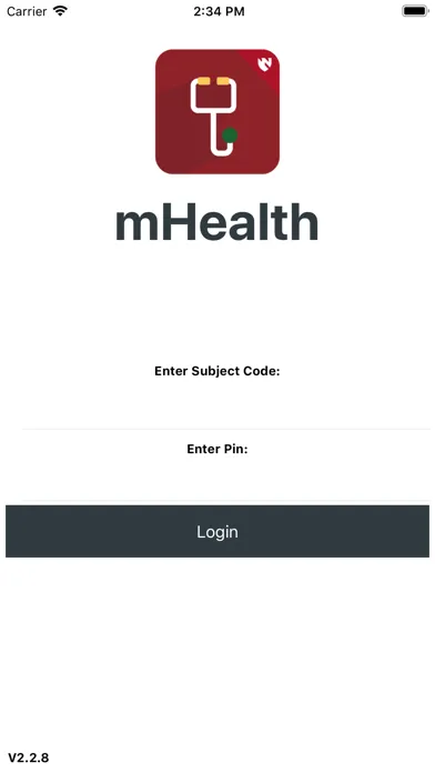 UNMC mHealth Hub Screenshots