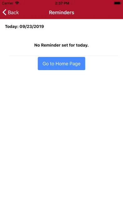 UNMC mHealth Hub Screenshots