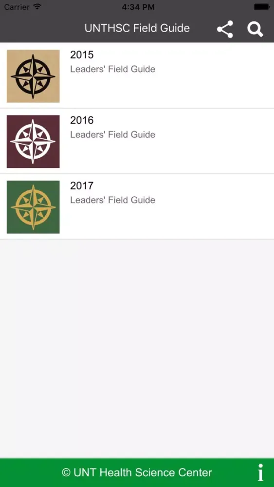 Zrzuty ekranu HSCFldGuide