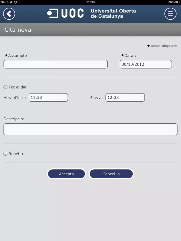 My Mobile UOC (Official) iPad  スクリーンショット
