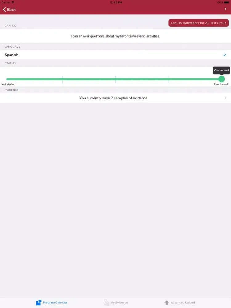 Tangkapan skrin STARTALK Pulsar iPad 