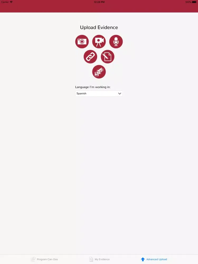 Tangkapan skrin STARTALK Pulsar iPad 