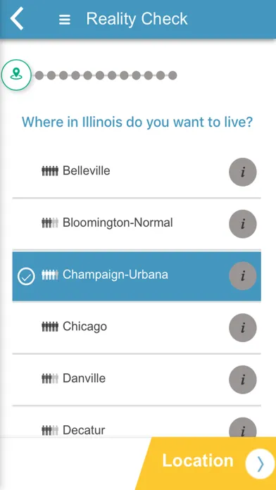 Illinois Reality Check سکرین شاٹس