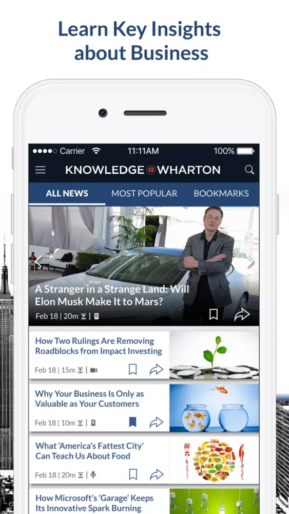 تصاویر Knowledge@Wharton
