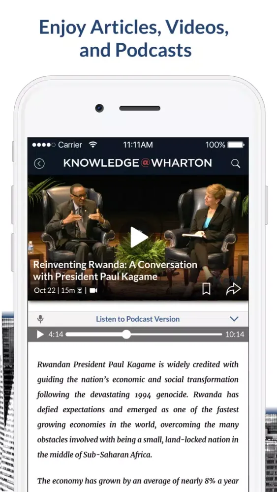 تصاویر Knowledge@Wharton