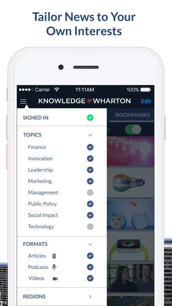 تصاویر Knowledge@Wharton