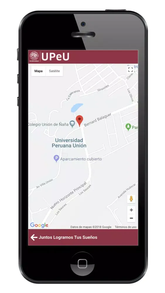 Скриншоты UPeU Portal