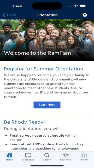 Rhody Connect Screenshots