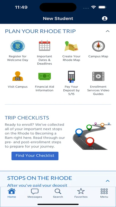 Rhody Connect Screenshots