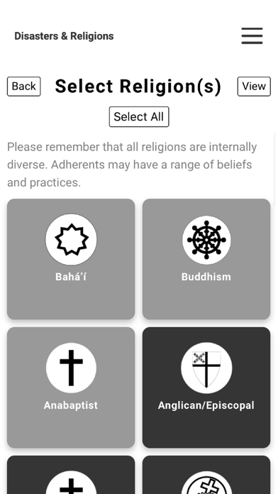 Disasters and Religions应用截图