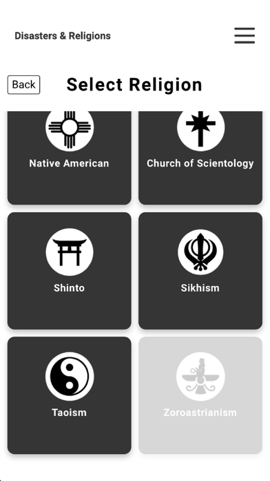 Disasters and Religions应用截图