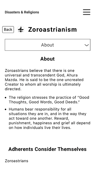 Disasters and Religions应用截图