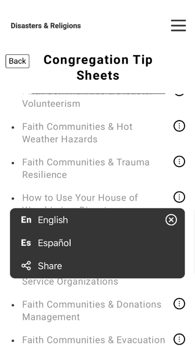 Disasters and Religions应用截图