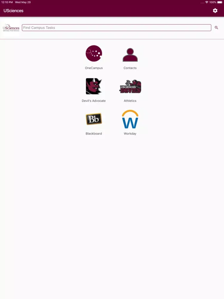 USciences iPad  Ekran Görüntüleri