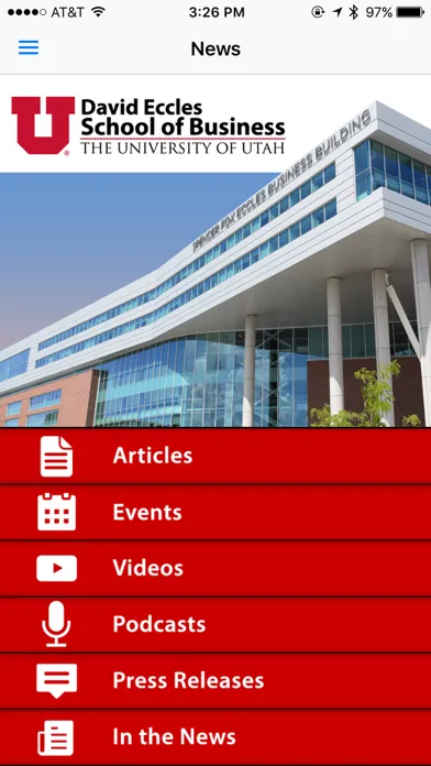 تصاویر University of Utah David Eccles School of Business News