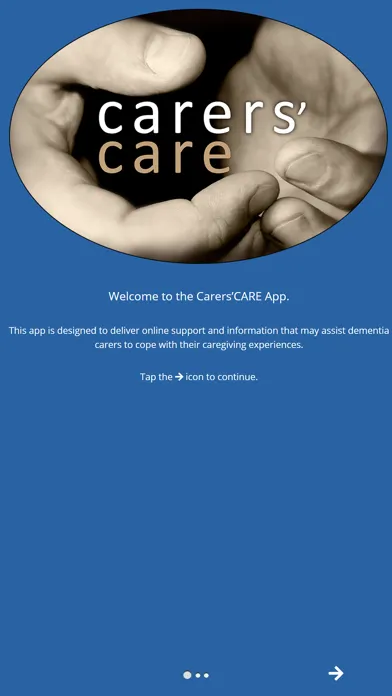 Carers' CARE 스크린샷