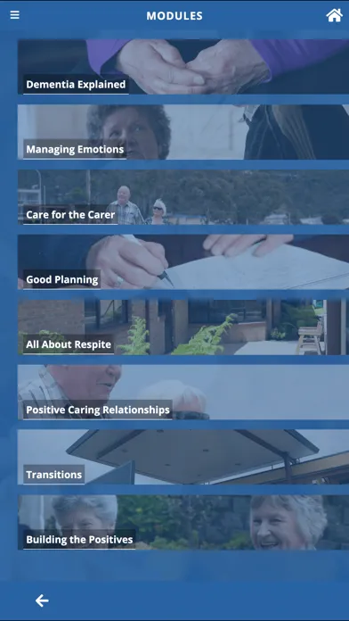 Carers' CARE 스크린샷