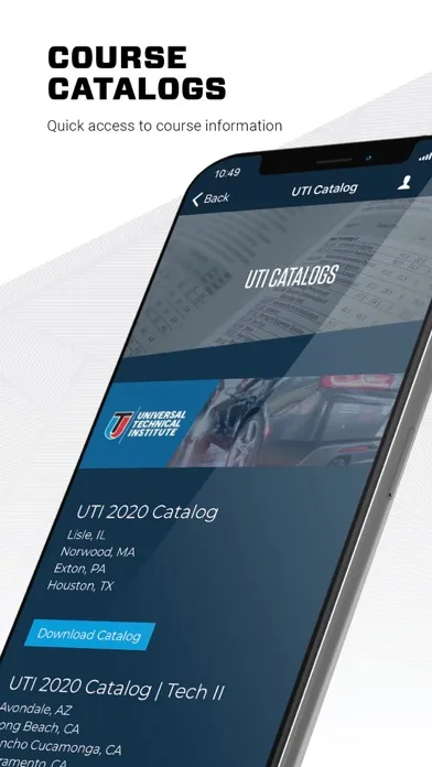 Скриншоты UTI Go
