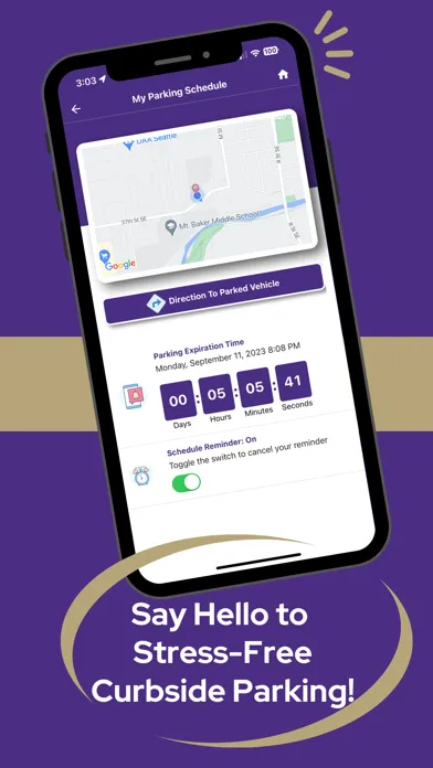 Tangkapan skrin SmartParkingAssistant