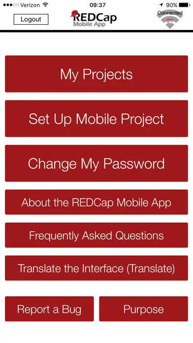 REDCap Mobile App应用截图