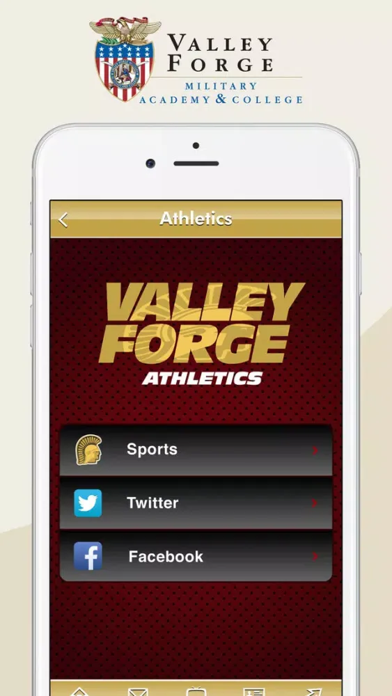 Capturas de tela do Valley Forge Military Academy