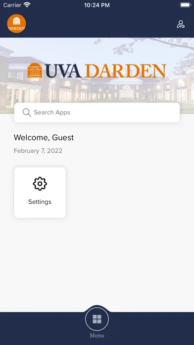 Captures d'écran de Darden Student Management App