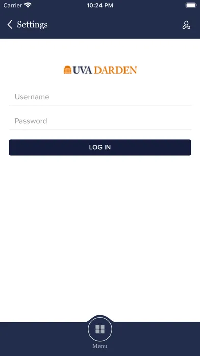 Captures d'écran de Darden Student Management App