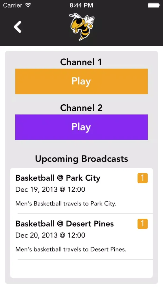 Capturas de pantalla de Wasatch School District News