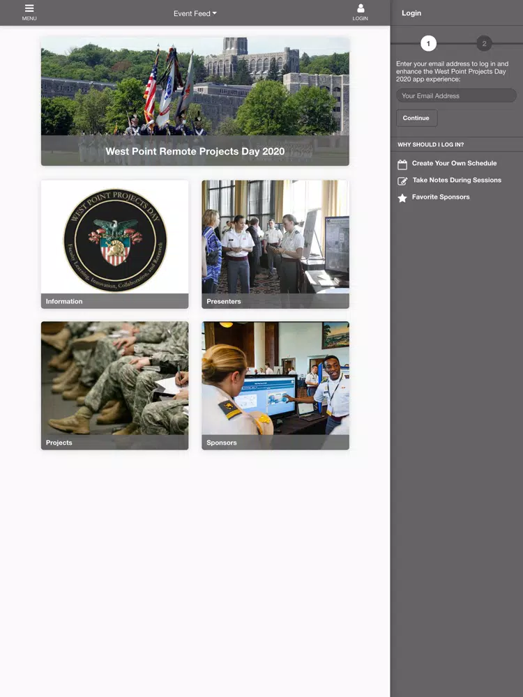 Projects Day iPad 应用截图