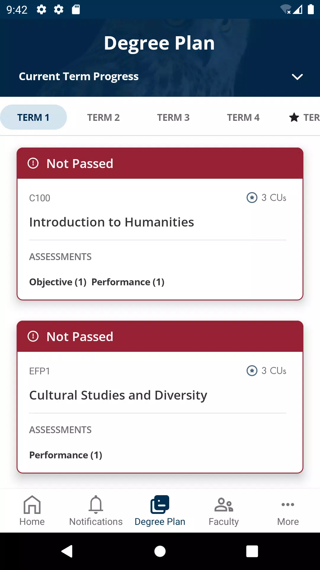 myWGU Mobile Screenshots4